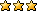 3 étoiles 3 étoiles