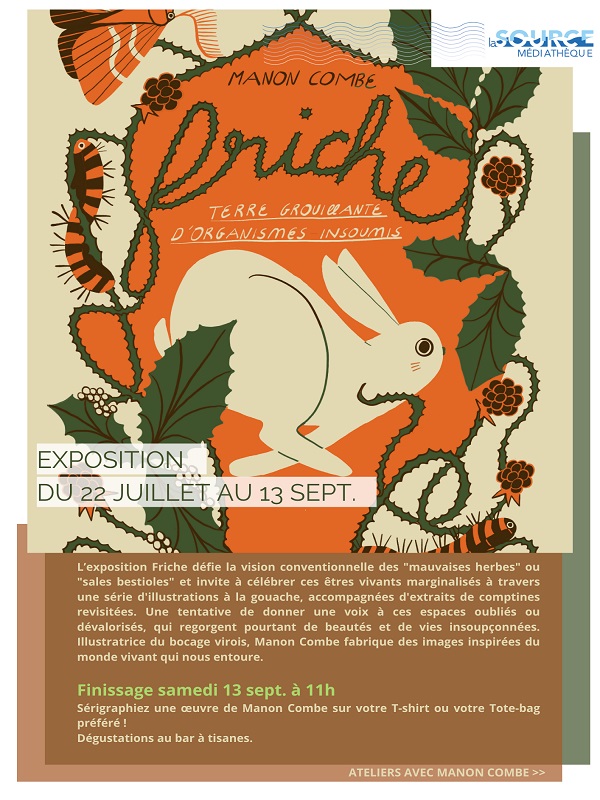 Exposition Friche > Médiathèque Saint-Lô