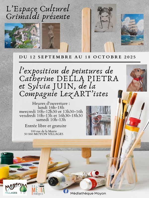 Exposition de Catherine Della Pietra et Sylvia Juin