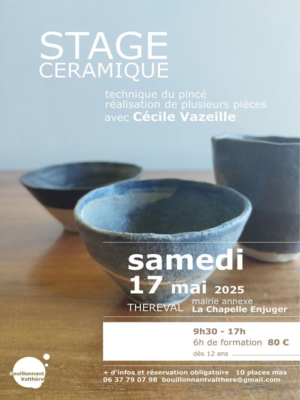 Saint-Lô : Stage céramique 
