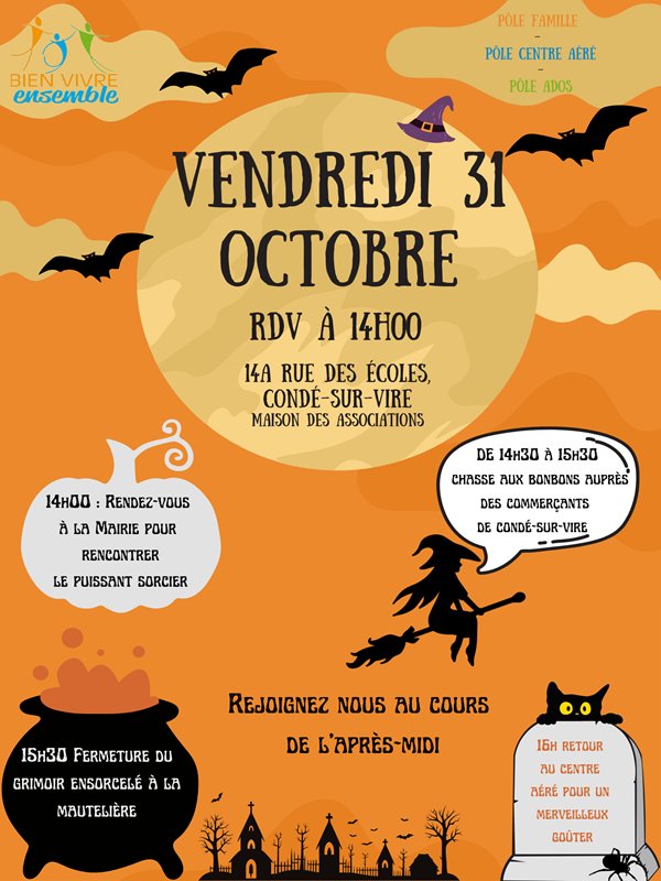 Saint-Lô : Chasse aux bonbons pour Halloween 
