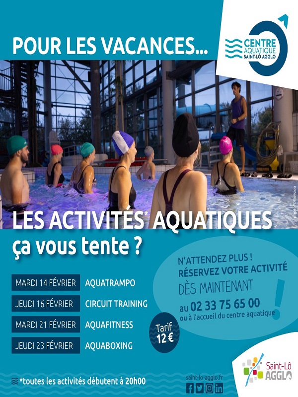 Saint-Lô : Activités Centre Aquatique de Saint-Lô Agglo