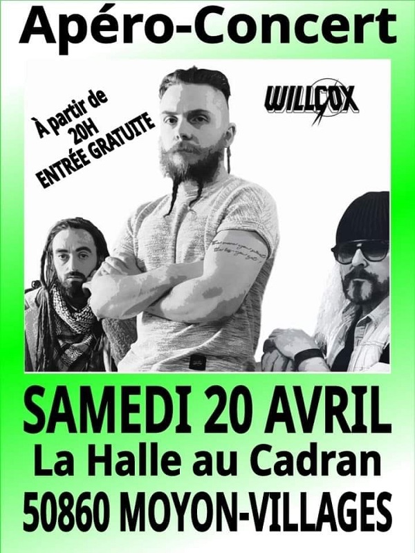 Saint-Lô : Apéro-concert avec Willcox