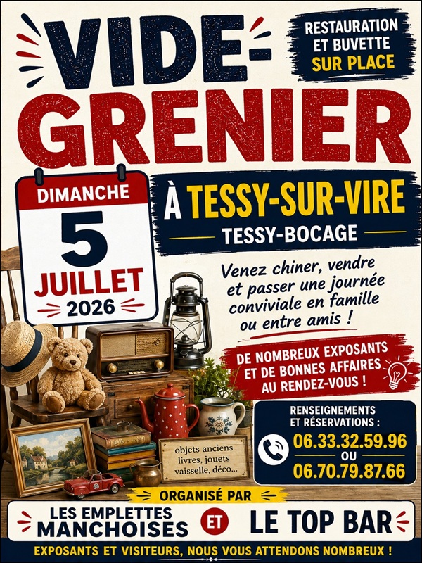 Saint-L&ocirc; : Vide-grenier