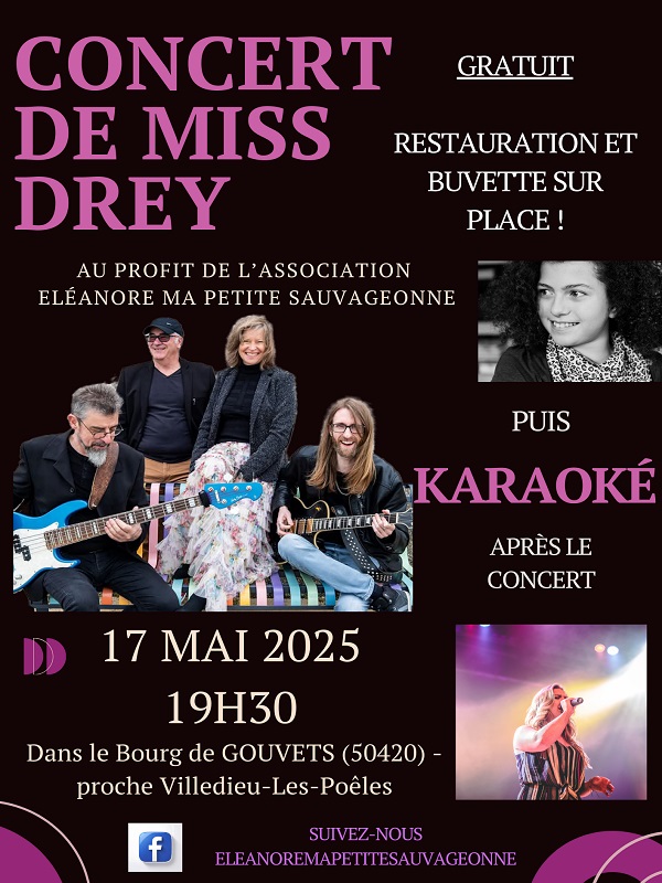 Saint-Lô : Concert de Miss Drey