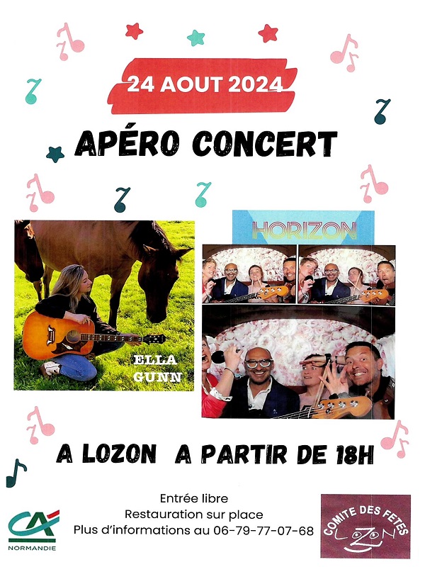Saint-Lô : Apéro concert