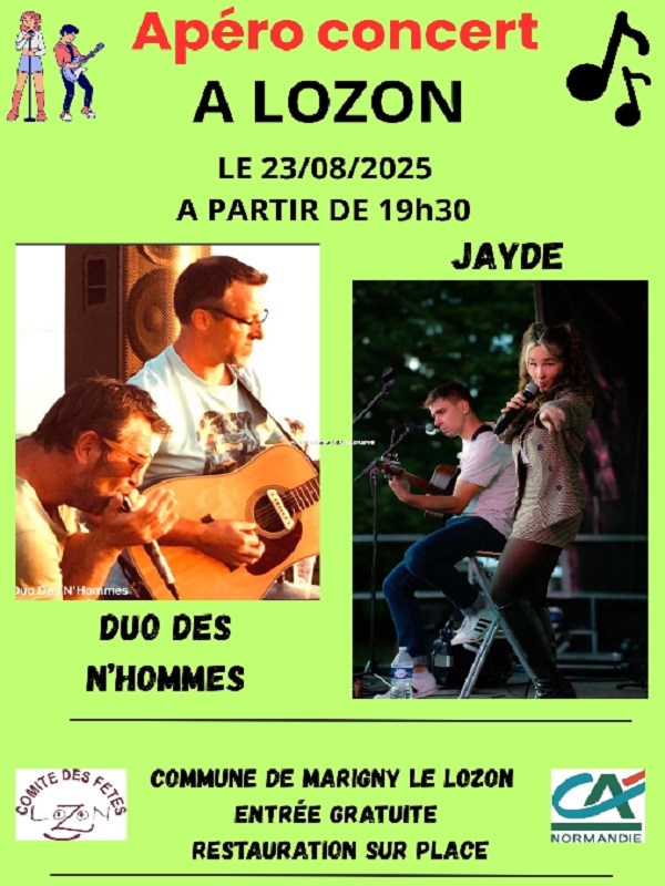 Saint-Lô : Apéro Concert à Lozon 