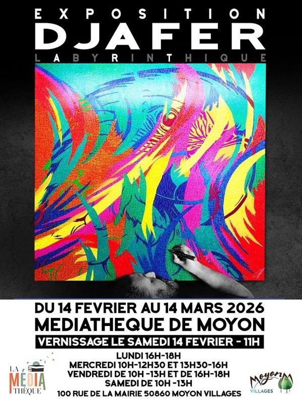 Exposition labyrinthique de Sami Djafer