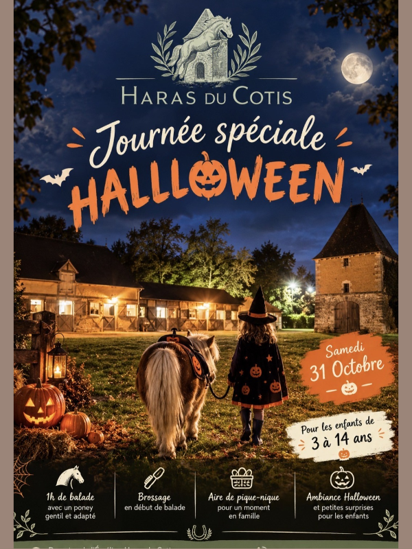 Saint-L&ocirc; : Journée Spéciale Halloween - Haras du Cotis
