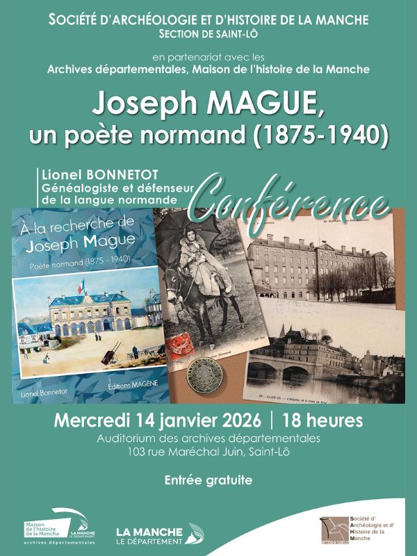 Conférence > À la recherche de Joseph Mague, poète normand (1875-1940)