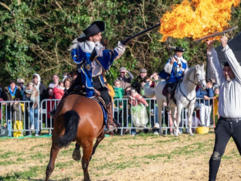 Saint-L&ocirc; : Spectacle équestre – Les Mousquetaires