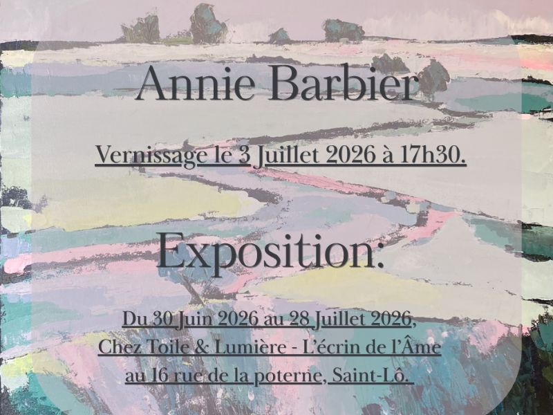 Saint-L&ocirc; : Exposition > Annie BARBIER