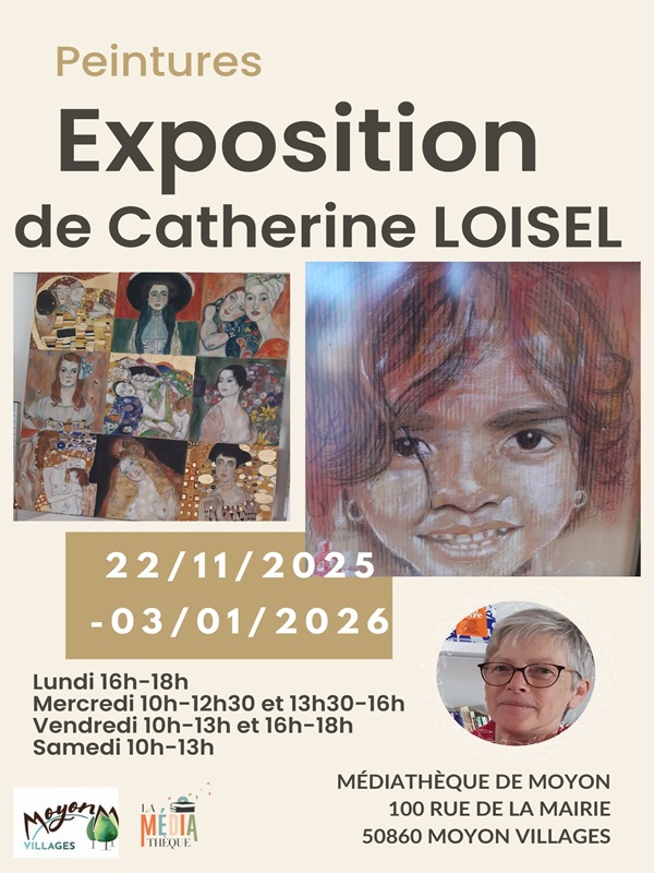 Exposition de peintures de Catherine Loisel