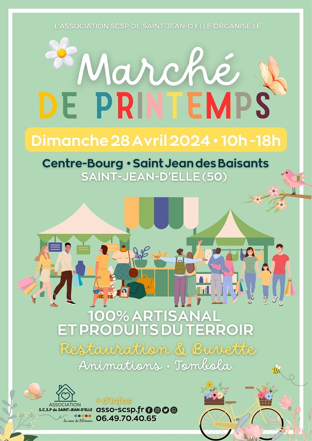 Saint-Lô : Marché de printemps > Saint-Jean-d'Elle