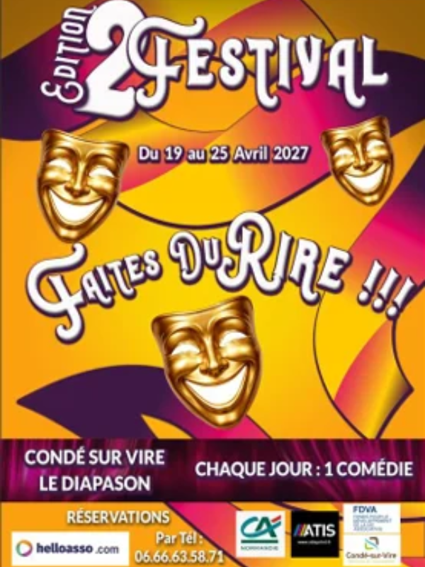 Saint-L&ocirc; : Faites du rire !!! Festival de théâtre