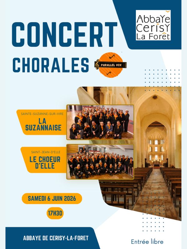 Saint-L&ocirc; : Concert chorales La Suzannaise et le Choeur d'Elle