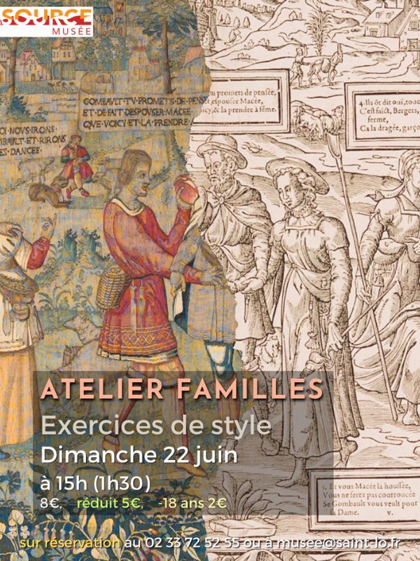 Saint-Lô : Atelier familles > Exercices de style