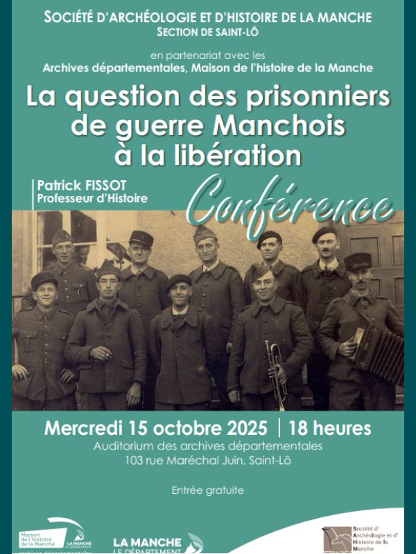 Conférence > La question des prisonniers de guerre Manchois à la libération
