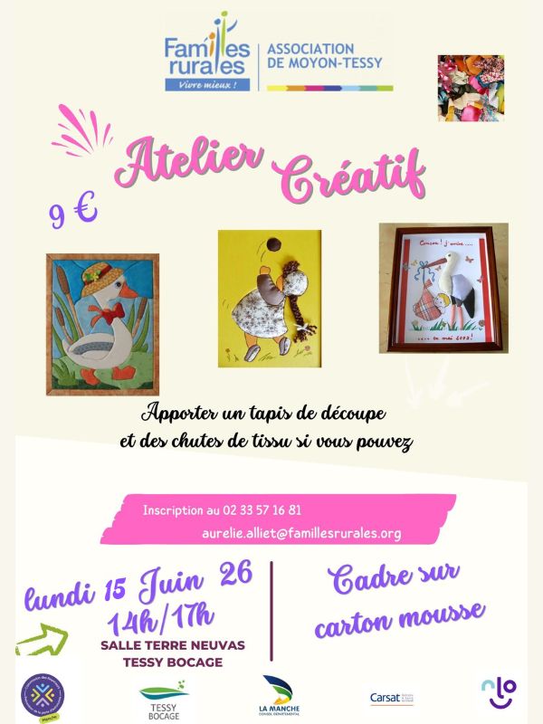 Saint-L&ocirc; : Atelier senior cadre en mousse