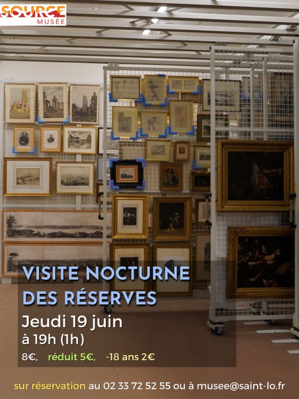 Saint-Lô : Visite nocturne des réserves