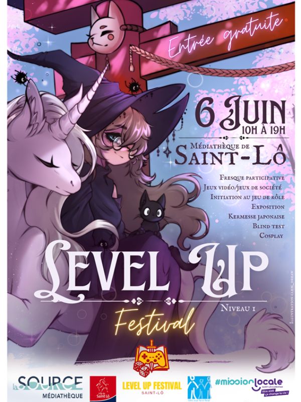 Saint-L&ocirc; : Level Up : Festival Geek