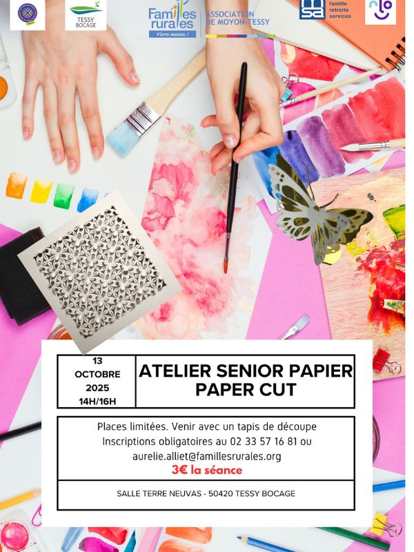 Atelier senior papercut