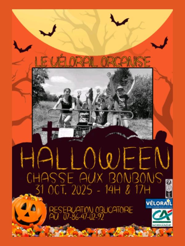 Saint-Lô : Halloween au Vélorail