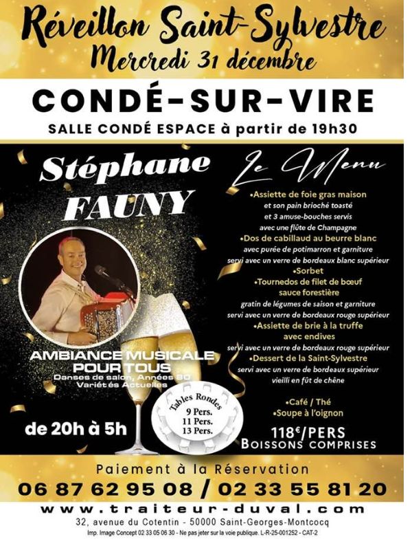 Saint-Lô : Réveillon Saint-Sylvestre