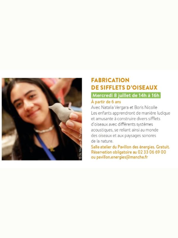 Saint-L&ocirc; : Fabrication de sifflets d'oiseaux