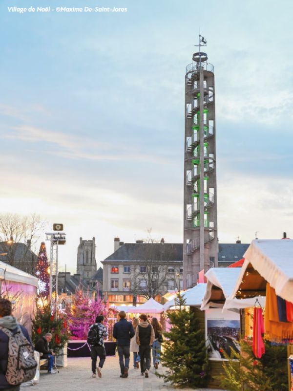 Saint-Lô : Village de Noël