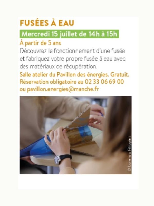 Saint-L&ocirc; : Atelier fusées à eau