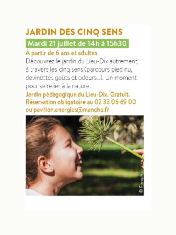 Saint-L&ocirc; : Jardin des cinq sens