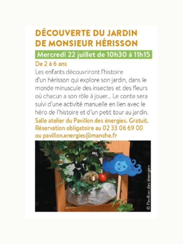Saint-L&ocirc; : Découverte du jardin de monsieur Hérisson
