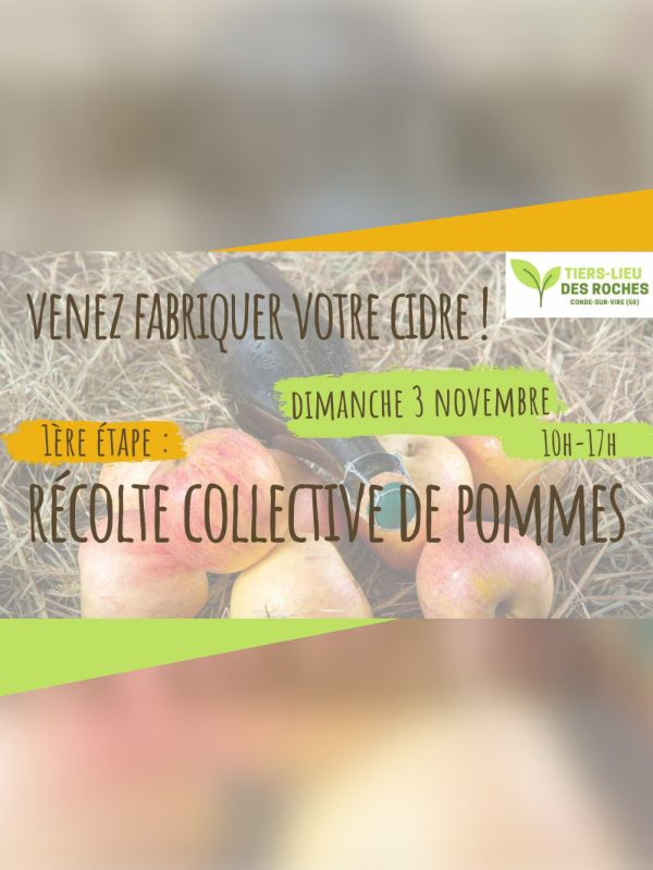 Saint-Lô : Récolte de pommes collective