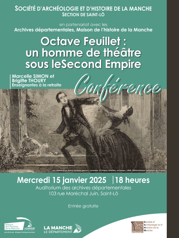 Conférence « Octave Feuillet, un homme de théâtre sous le Second Empire