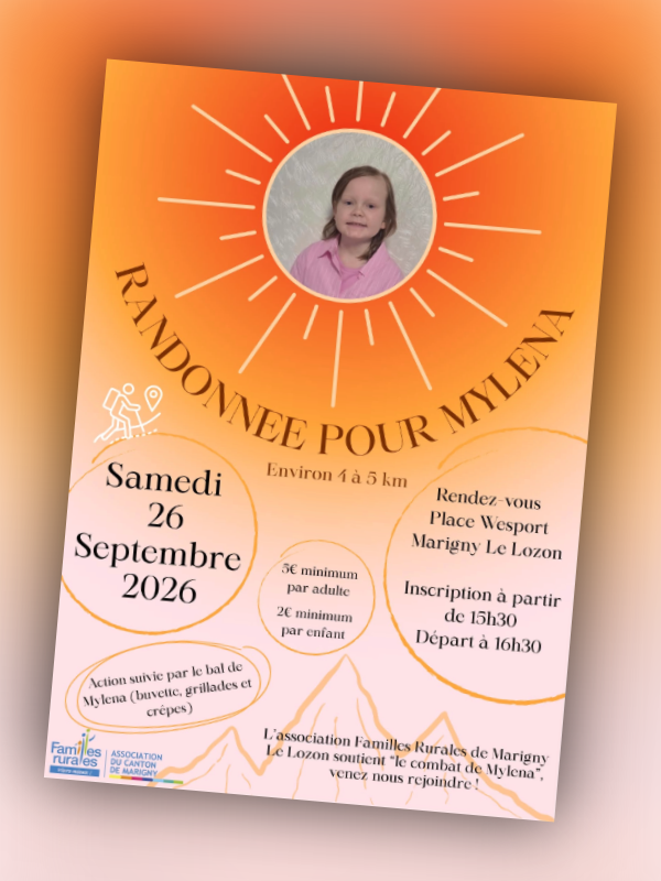Saint-L&ocirc; : Randonnée et bal pour Myléna