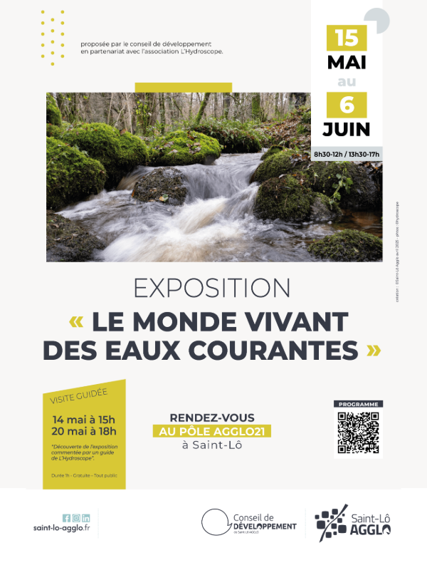 Le monde vivant des eaux courantes