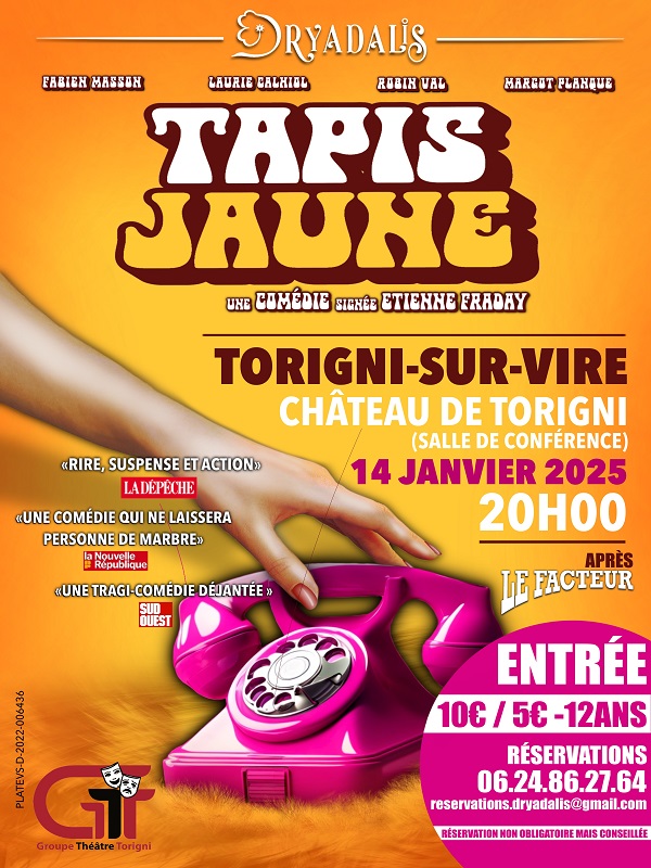 Saint-Lô : Théâtre > Tapis Jaune