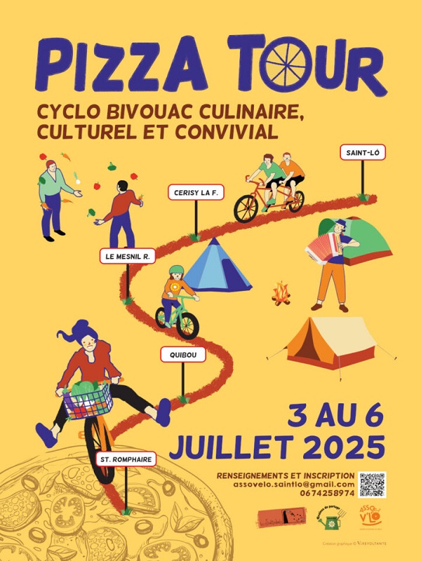 Saint-Lô : Pizza Tour