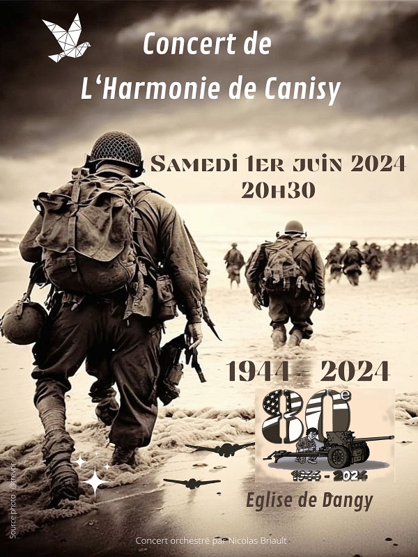 Saint-Lô : Concert de l'Harmonie de Canisy