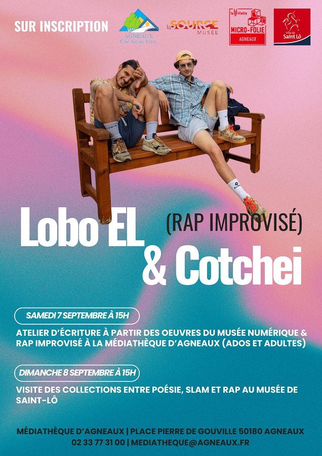 Rap improvisé avec Lobo EL et Cotchei > Médiathèque Agneaux