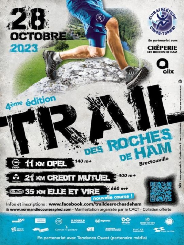 Saint-Lô : Trail des Roches de Ham> 4e édition