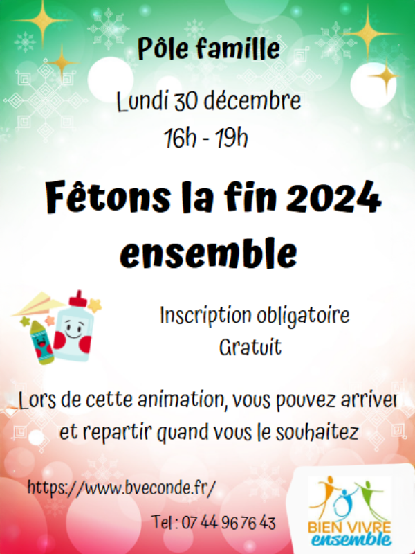 Saint-Lô : Fêtons la fin 2024 ensemble 