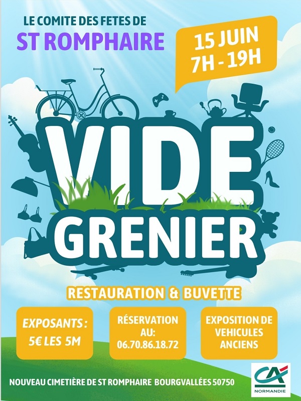 Saint-Lô : Vide-grenier