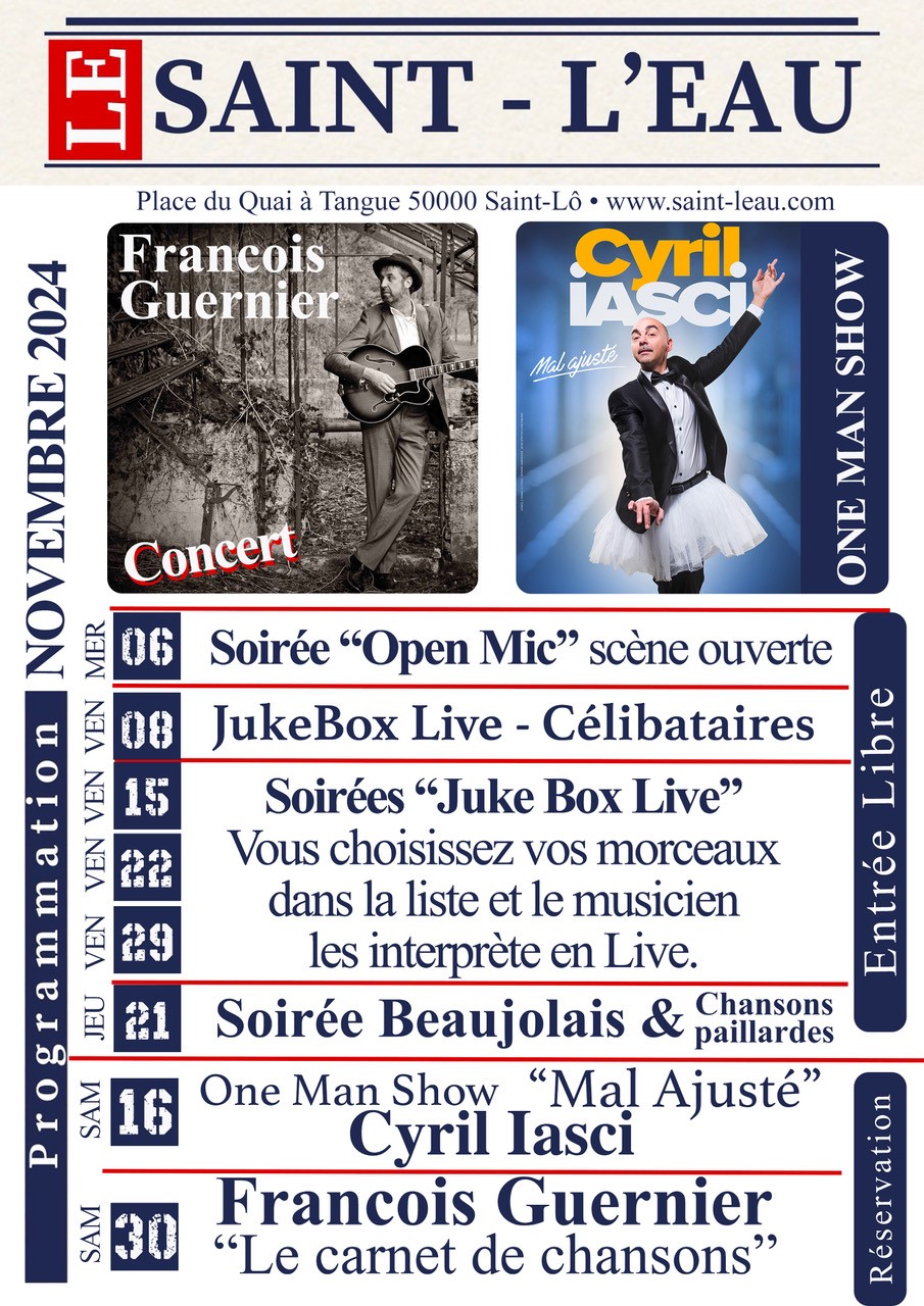 Saint-Lô : Soirée Beaujolais & Chansons paillardes